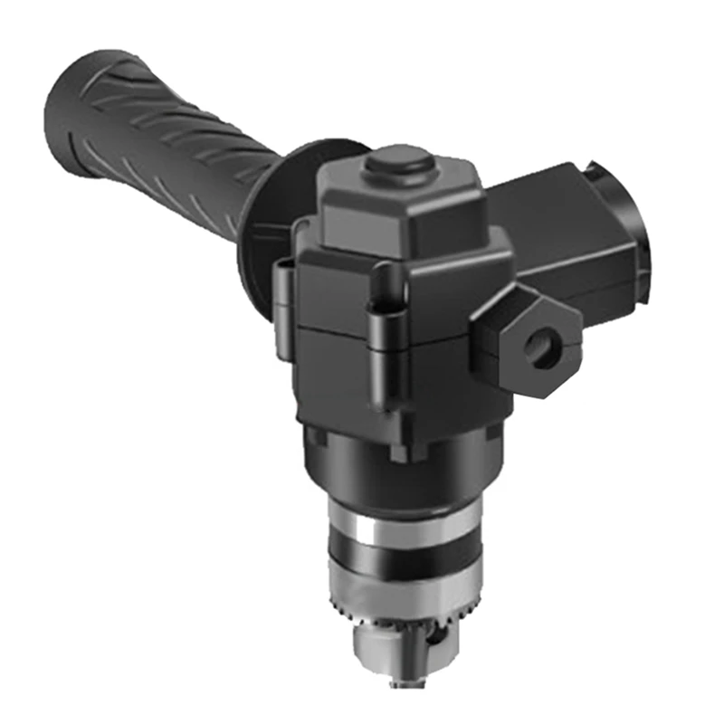 Portable Right Angle Bend Adapter 90° Chuck-Corner Impact Drill Adapter Right Angle Bend-Extension Chuck Drill Adapter