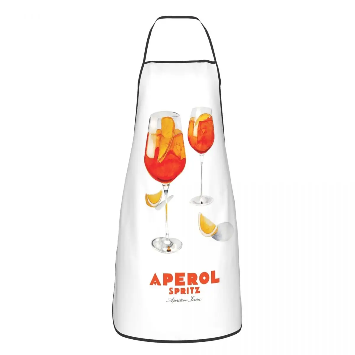 Aperol-delantales Spritz para Chef, babero sin mangas, limpieza de cocina, Pinafore para hombres y mujeres, jardinería