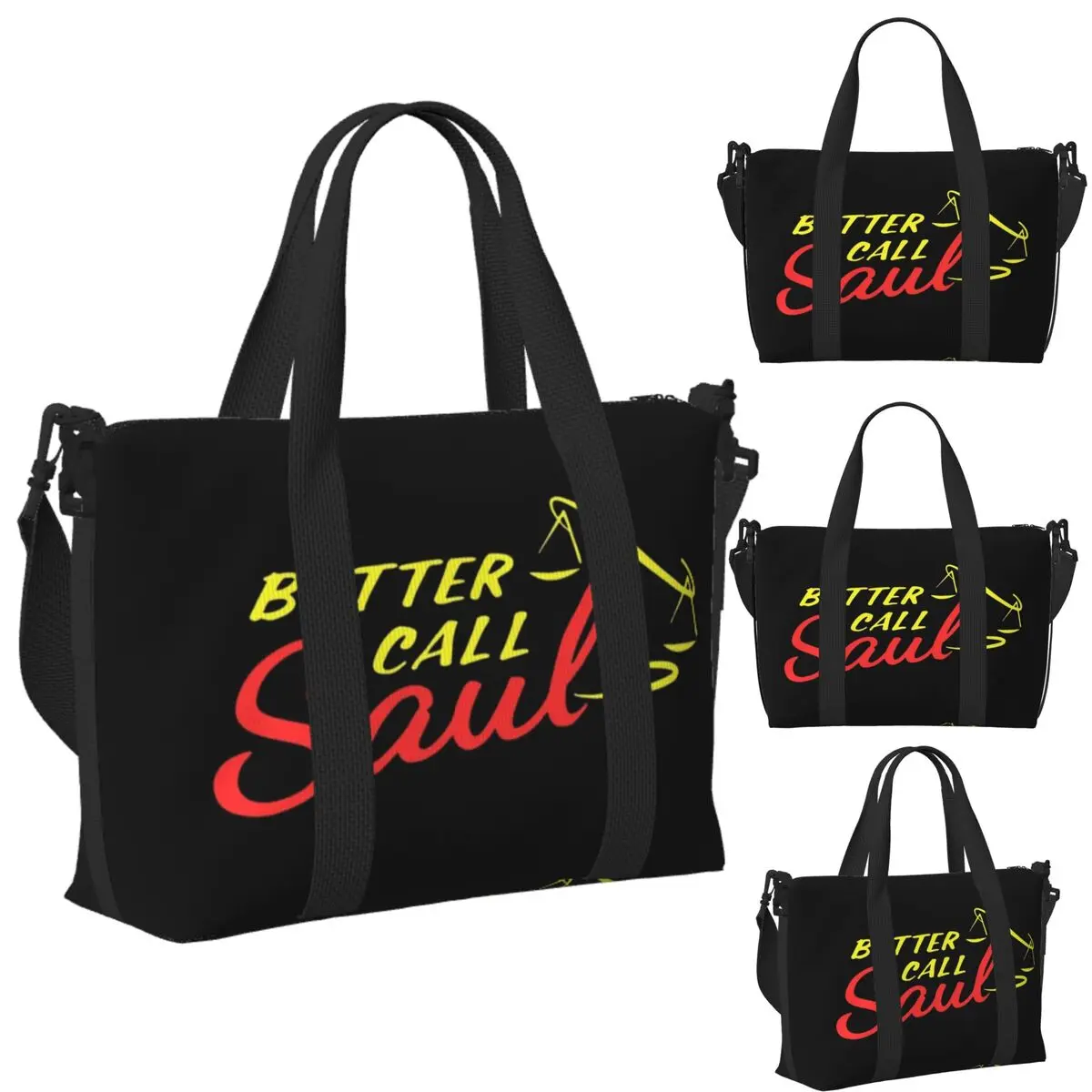 

Классическая пляжная дорожная сумка Better Call Saul, большая вместительная сумка для спортзала, йоги, женская дорожная сумка для покупок