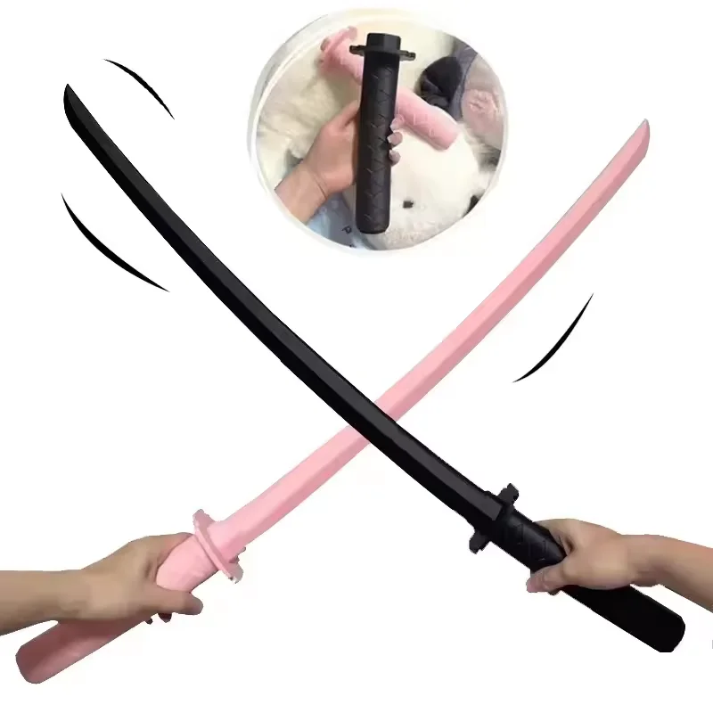 3D Gravity Knife Katana Stretchable Cos Decompression Toy Retractable Katana Toy 3D Printing Gravity Sword Gifts For Friend