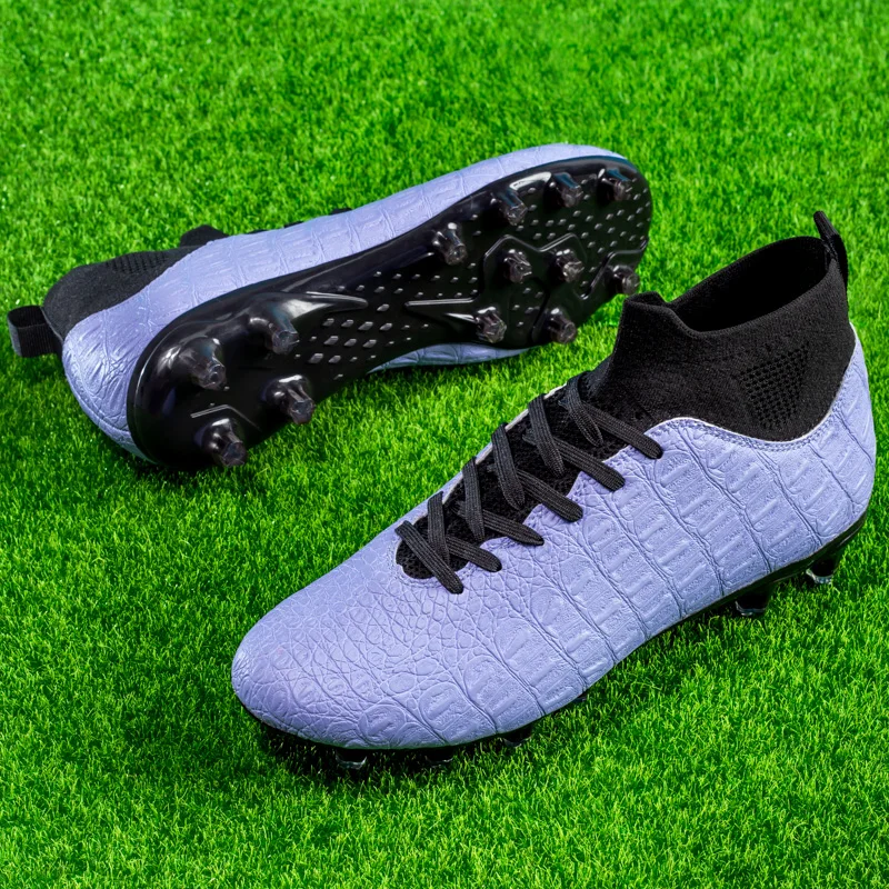 

Hight-quality Soccer shoes Haaland Competition training shoes Anti slip wear resistant Fustal Football boots Chuteira Society.