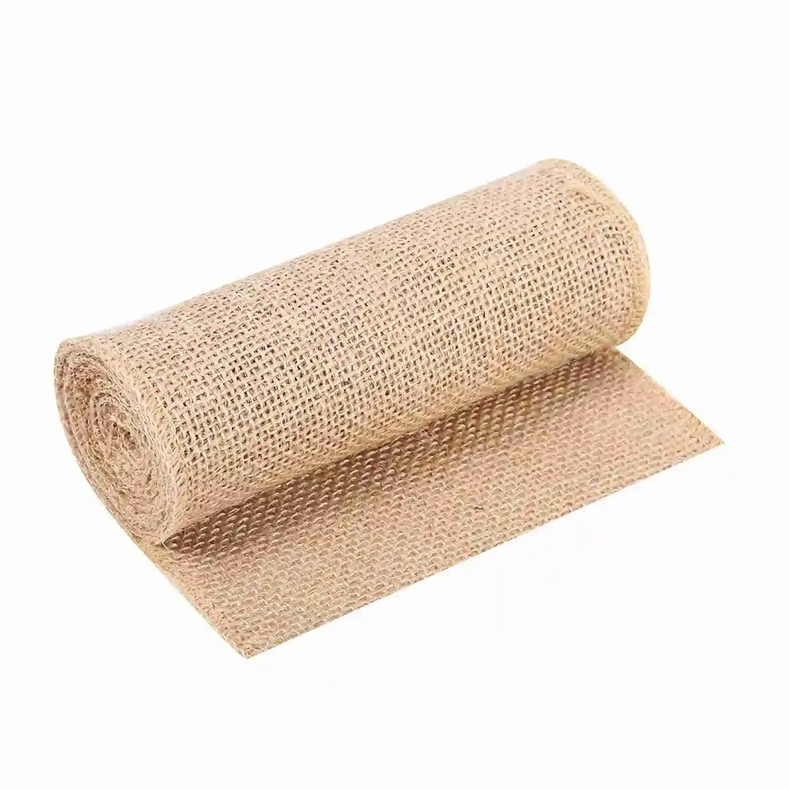 

Natural Hessian Jute Burlap Ribbon Multi Sizes Rustic Table Runner Crafts Home Wedding Party Chair Decoration