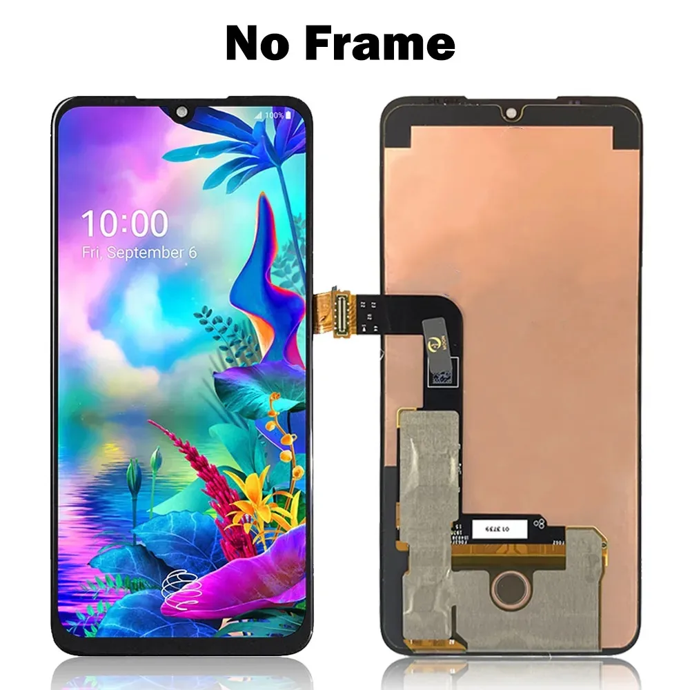 Tested AMOLED/TFT Tested V50S ThinQ LCD For LG G8X V50S LCD Display Screen With Frame For LG G8x LCD Replacement Parts