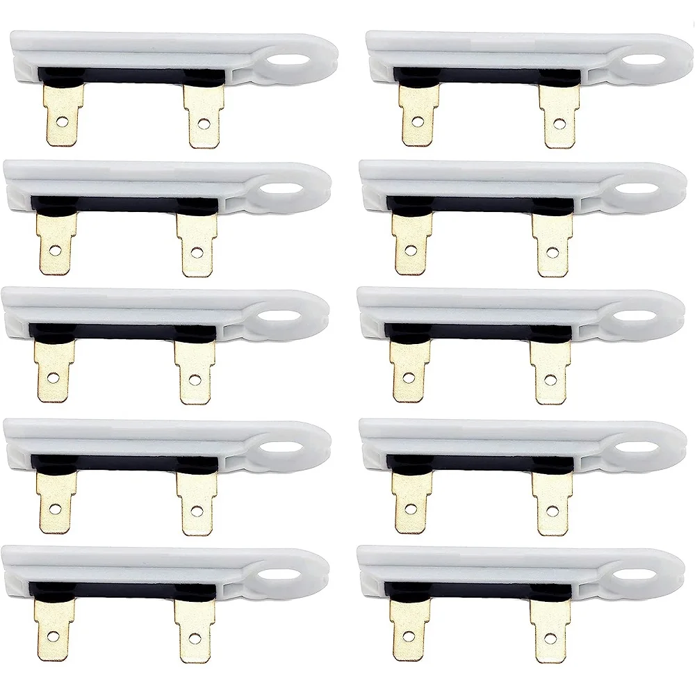 10Pack 3392519 Dryer Thermal Fuse Replacement Part Fit for Whirlpool Kenmore AP6008325 3388651 694511 80005 WP3392519VP