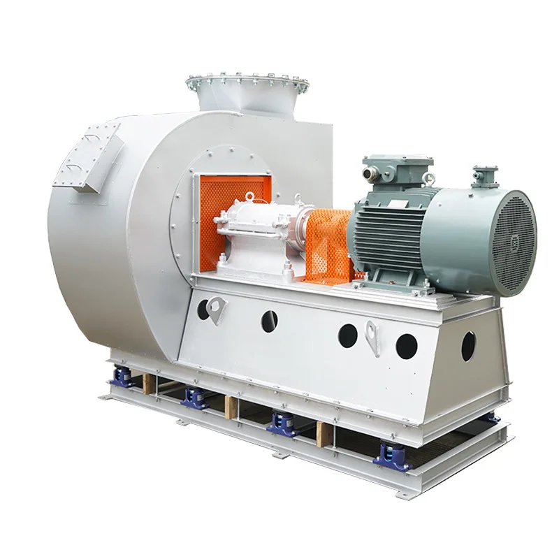 Factory Warehouse High Temperature Resistant Low Medium Pressure Smoke Ventilation Industrial Centrifugal Fan