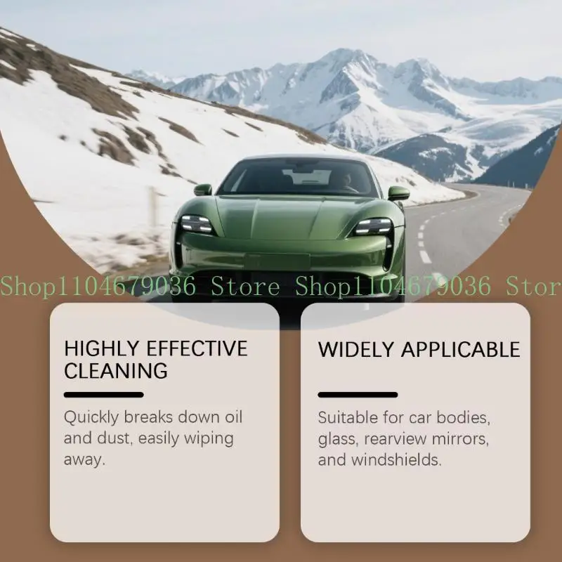 652F Fast Acting Auto Polish Sprays 120ml Water Based Cleaner for Car Engine Plastic