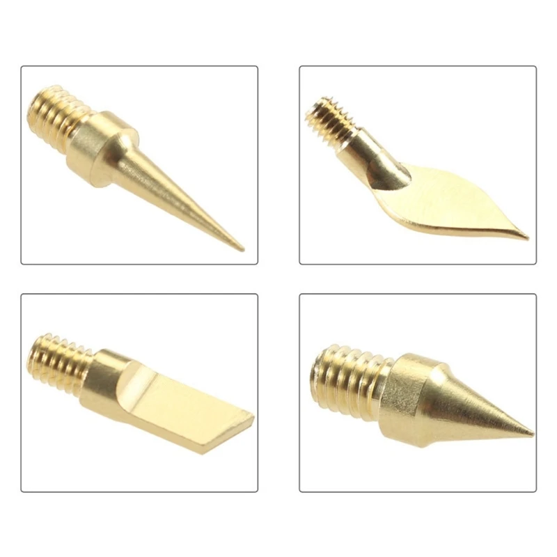 Voron 2.4/MK4 3D 프린터 납땜 인두 팁용 20CB 핫멜트 삽입 철 팁 열 너트