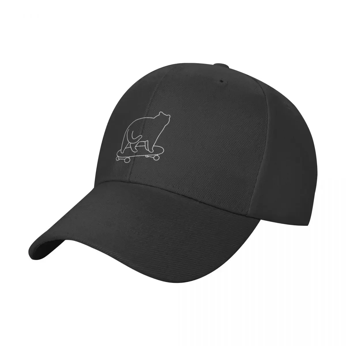 

sk8r cat (white) Cap baseball cap hats baseball cap Hood baseball caps Hat girl Men's