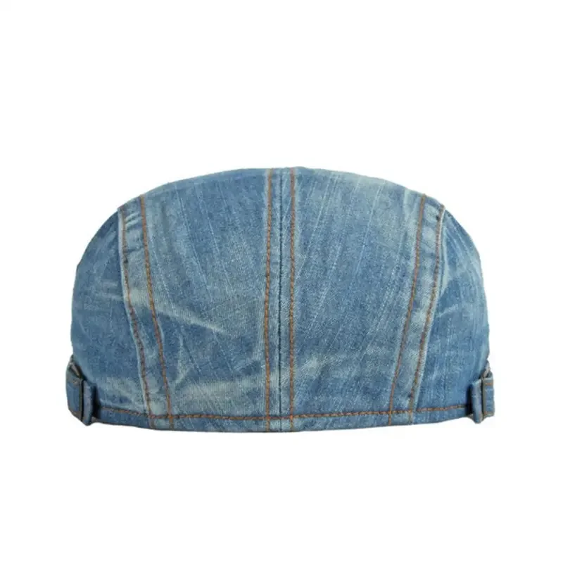 Berretti da strillone con ricamo linea denim Four Seasons Berretto con visiera piatta Cappelli da berretto da pittore per uomo e donna 142