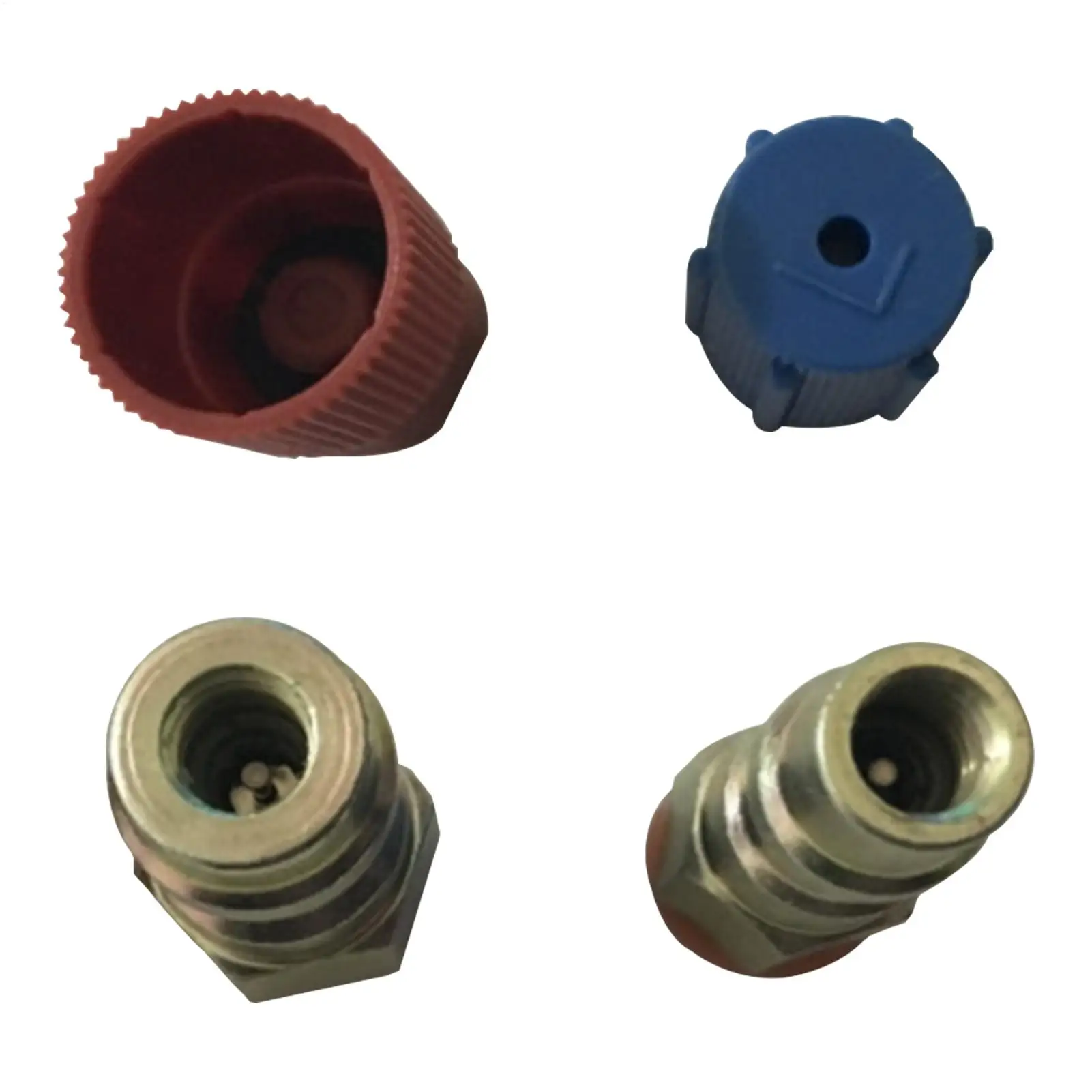 Quick Coupler Adapter Kit 4Pcs/set Quick Connect R12 To R134a Adapter Retrofits Kit For Standard Auto Air Conditioner - view 4