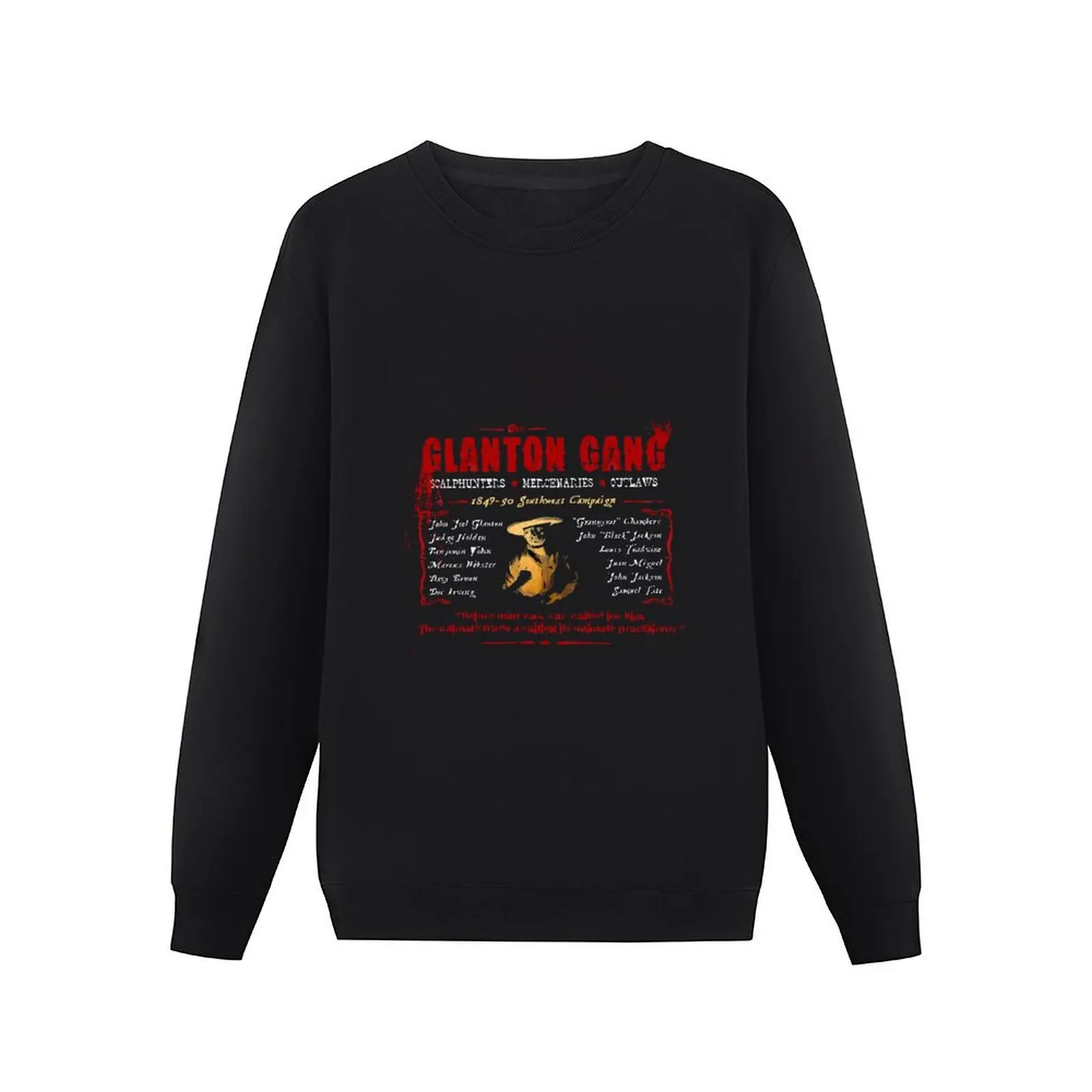 Blood Meridian Glanton Gang Pullover Hoodie men's autumn clothes new hoodies and sweatshirts