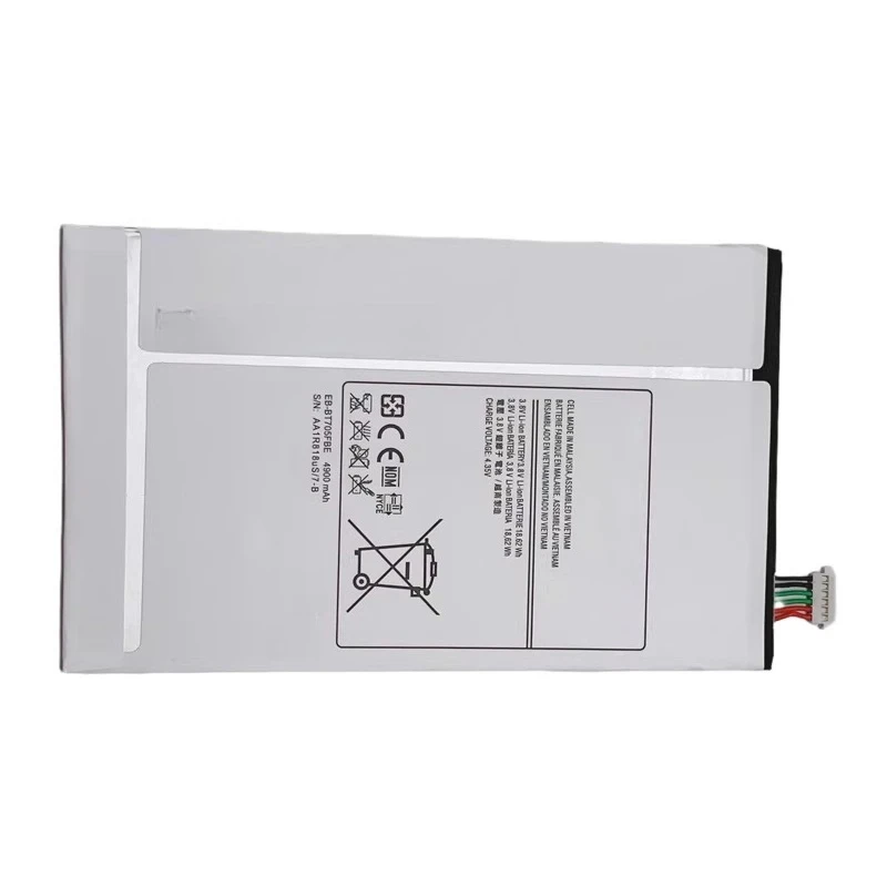 بطارية 3.8 فولت 4900 مللي أمبير EB-BT705FBE لجهاز سامسونج جالاكسي تاب S 8.4 بوصة T700 T707 اللوحي #2
