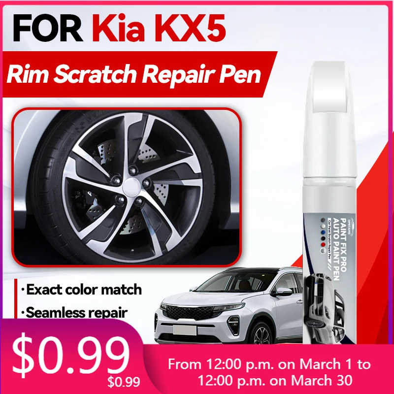 

Автомобильные аксессуары для Kia KX5 1990-2026: Карандаш для ремонта краски, средство для удаления царапин, DIY аксессуары для авто, черный, белый, серебристый