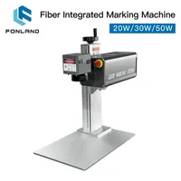 Fonland Fiber Laser Engraver Marking Machine 20W 30W 50W 1064nm Integrated Structure Body Design Marking Machine CNC Design