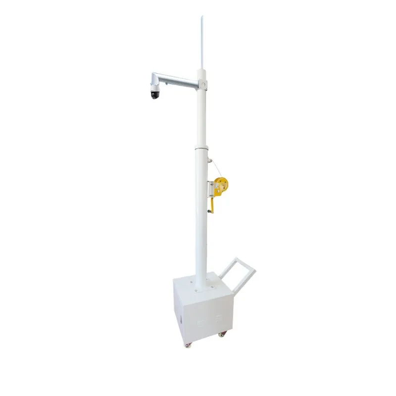 Wireless power supply system Sentinel telescopic monitoring pole