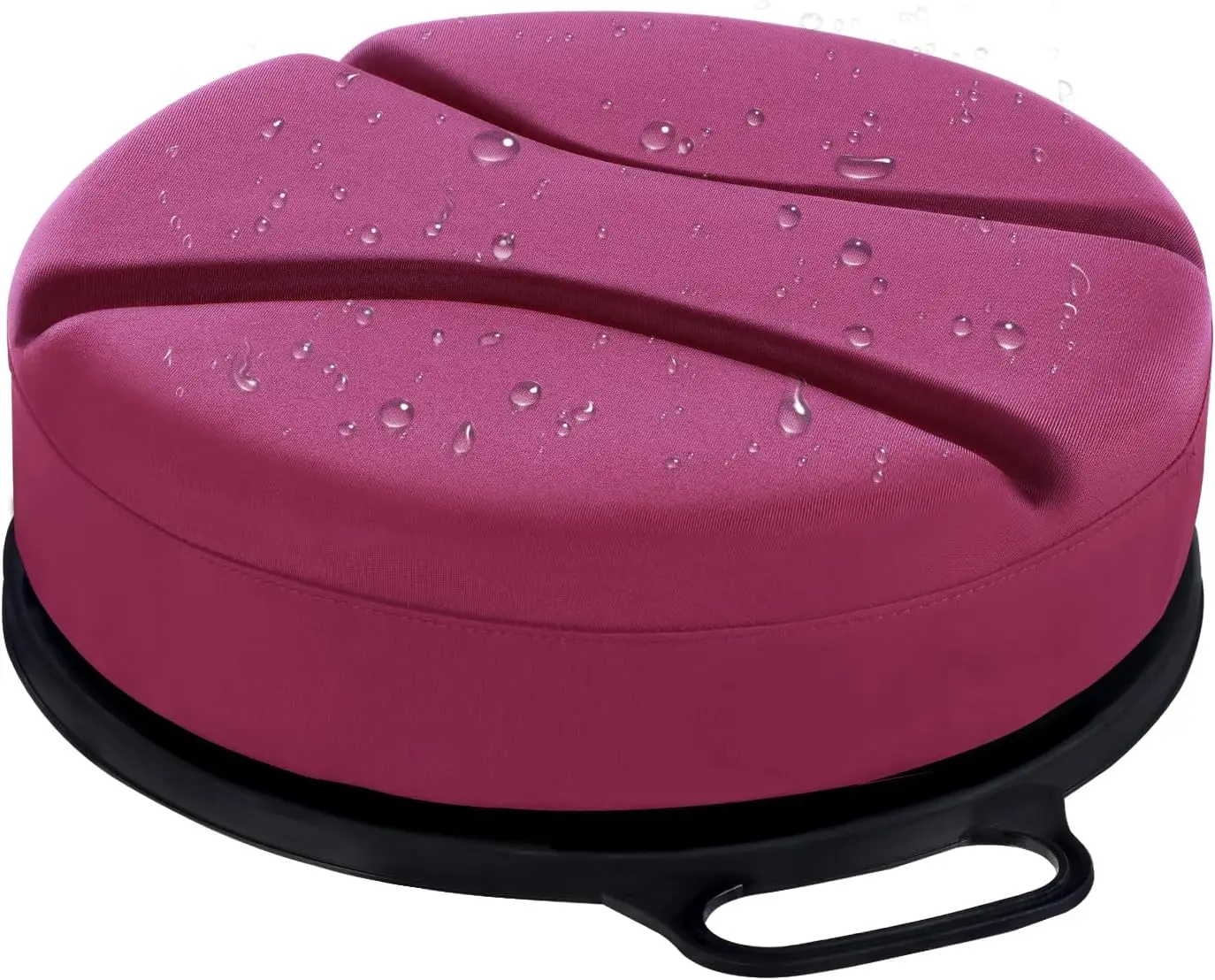 

Сиденье для ведерка на 5 галлонов с пенопластовой подушкой толщиной 3 дюйма, 360° ° Поворотная крышка для охоты, рыбалки и садоводства