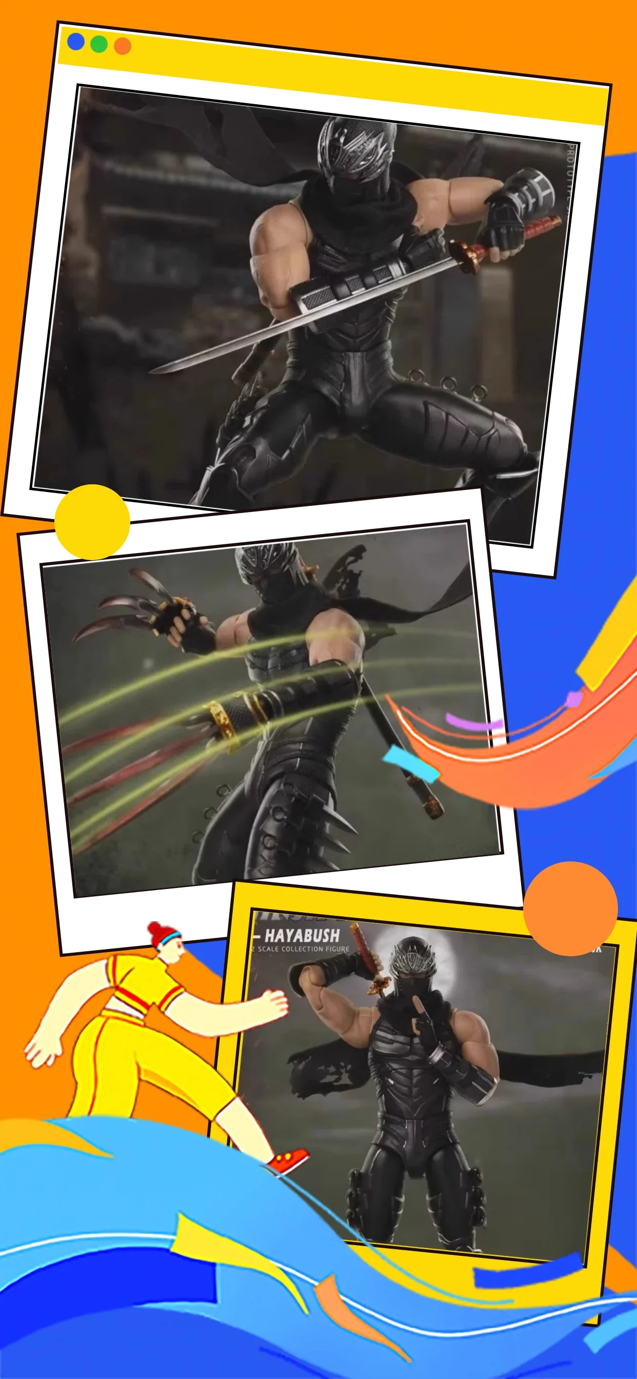 

Pre-sale BROTOYS LR010 1/12 Scale Male Soldier Hayabush Dark Styling Full Set 6in Action Figure Model Toys For Fans Collectible