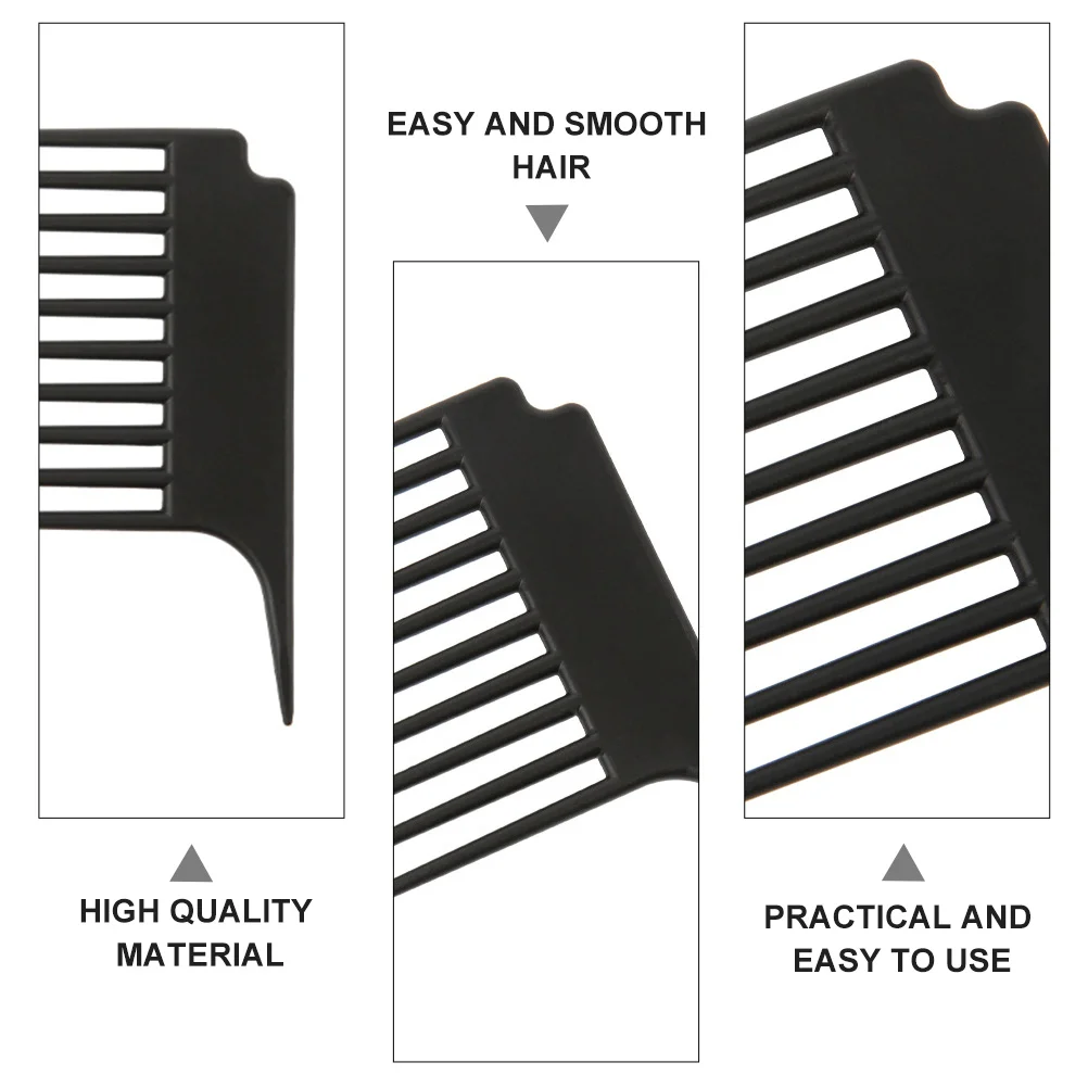 

2 Pcs Oil Comb Hair Salon Use Hairdressing Modeling Styling Abs Detangle Detangling Practical