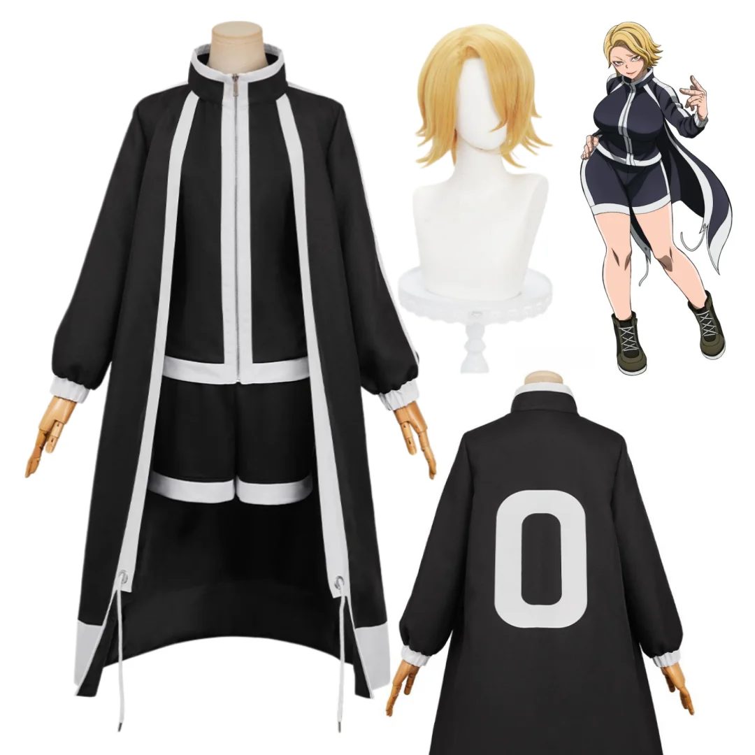 

Anime Togen Anki Rensuikei Cosplay Costume Wig Halloween Suits