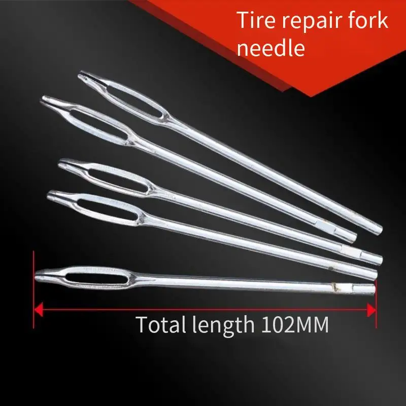 Brand New Split Eye Needle Tire Plug Tools 5PCS Auto Repair Hand Tools for T-Handle Tire Repair Tool Tire Plug Garage Tools