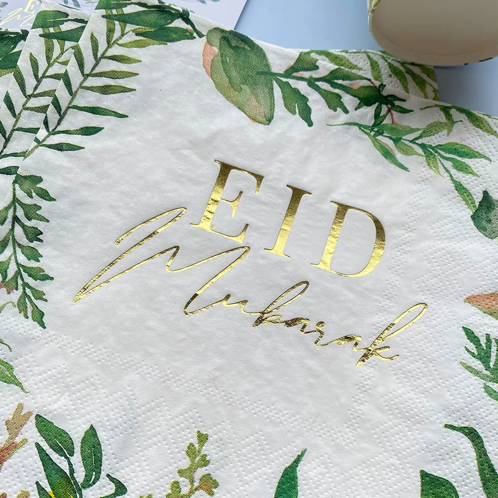 Ramadan Decoration 2024 Green Gold EID Mubarak Decoration  Ramadan Kareem Festival Party Supplies Eid Al-fitr Decor For Home