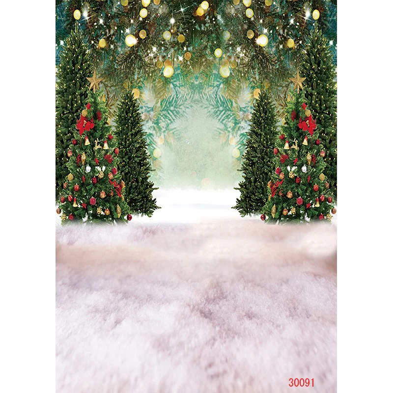 SHUOZHIKE-Árbol de Navidad para niños, telón de fondo para fotografía, regalo de nieve, decoración de fiesta, Pancarta, Fondo de vacaciones, utilería para estudio fotográfico, DNS-13