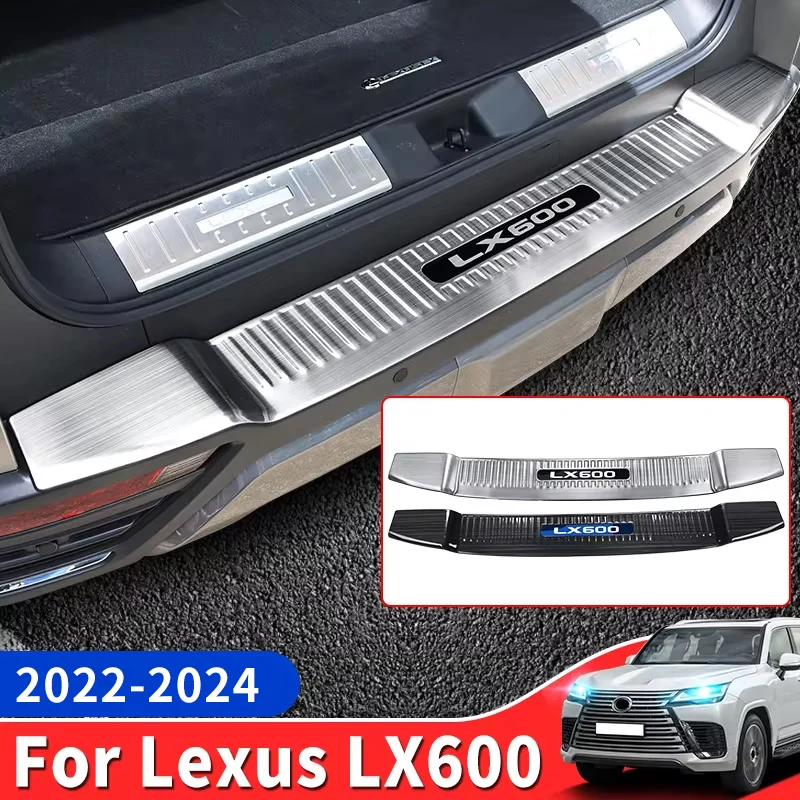 

For 2022 2024 Lexus Lx600 Trunk Threshold Decorative Strip LX500D Sport Luxury Interior Upgraded Accessories Modification Tuning