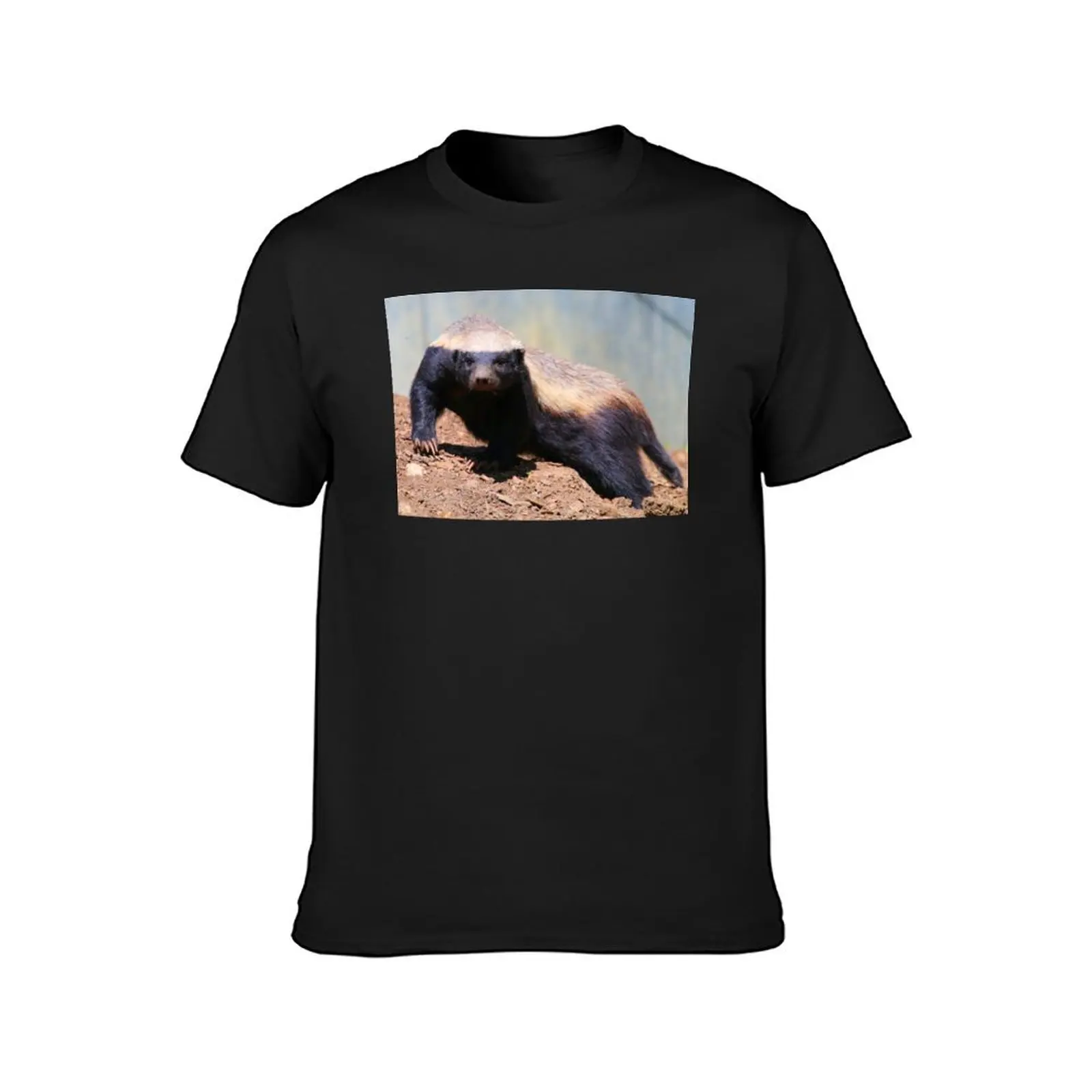 Honey Badger Stance T-Shirt aesthetic clothes plain Aesthetic clothing anime clothes mens graphic t-shirts hip hop