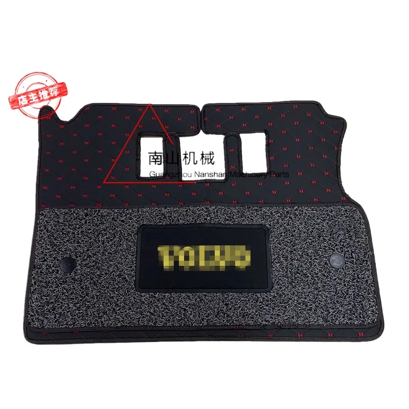 

For Vol-vo EC120D 200D 350D 380D 480D driver's cab foot mat floor glue foot pedal glue Excavator accessories