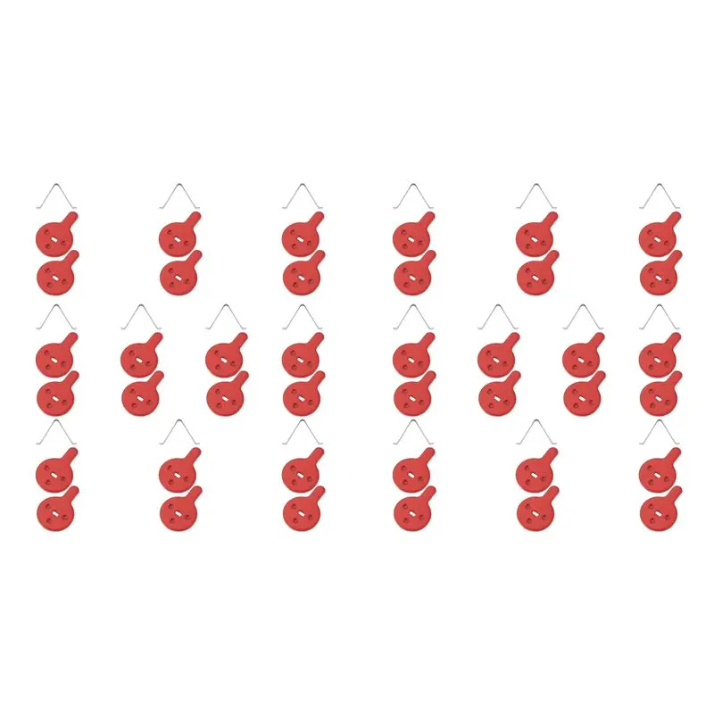 

A89E-тормозные колодки для электрического скутера для KUGOO KUKIRIN G-Booster G2 Pro, велосипедный гидравлический диск для самоката, 20 пар