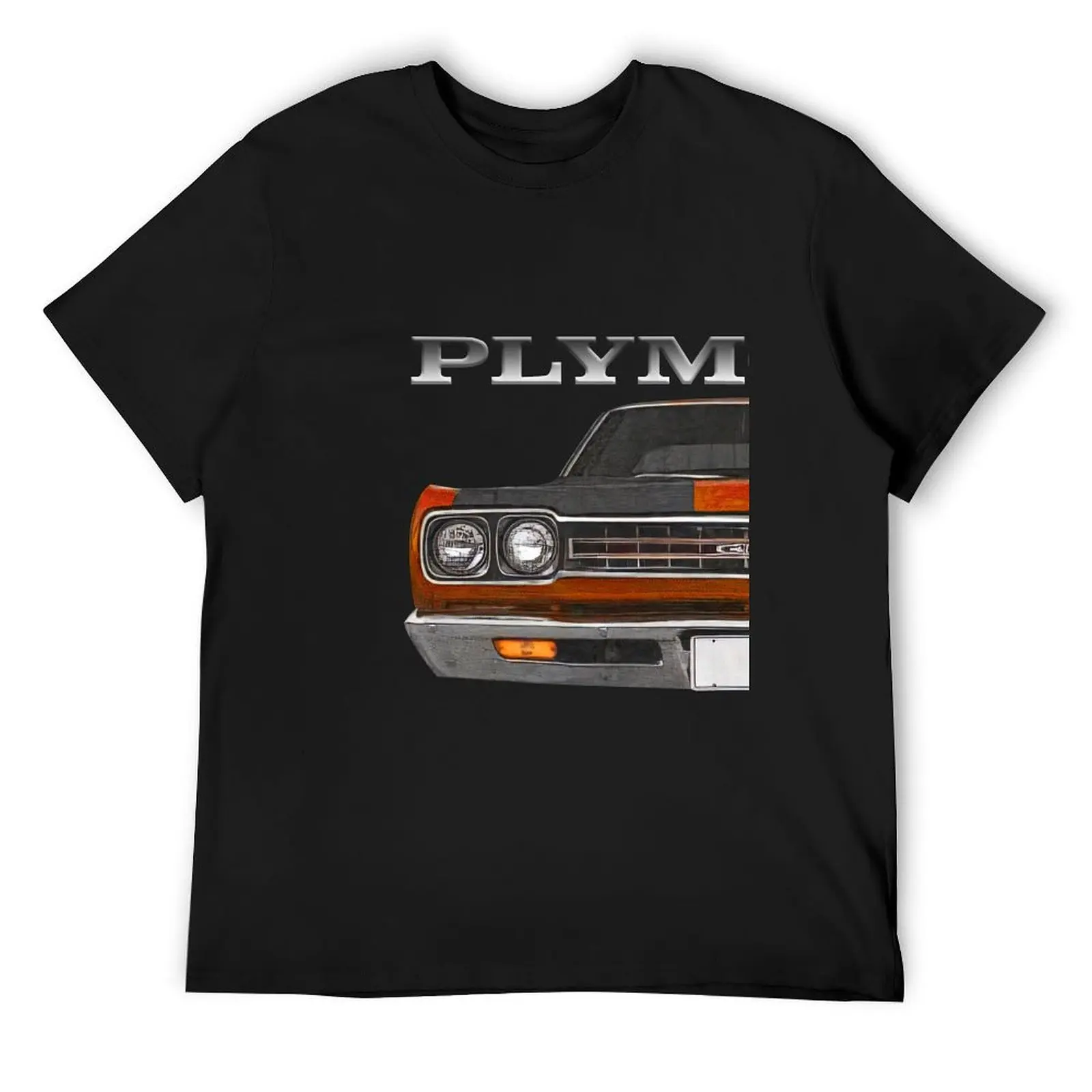 1969 Plymouth Road Runner Front Orange Classic T-Shirt graphic shirts blacks fruit of the loom mens t shirts