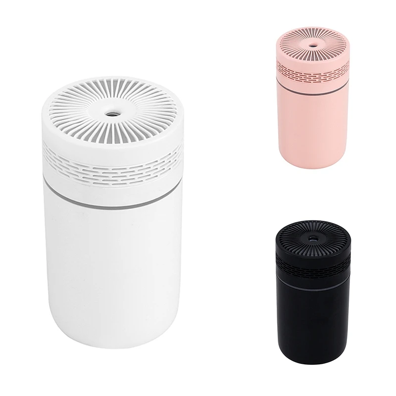 

250Ml Portable Air Humidifier Aromatherapy Humidificador For Home Car USB Sprayer With LED Color Night Lamp Purifier-B