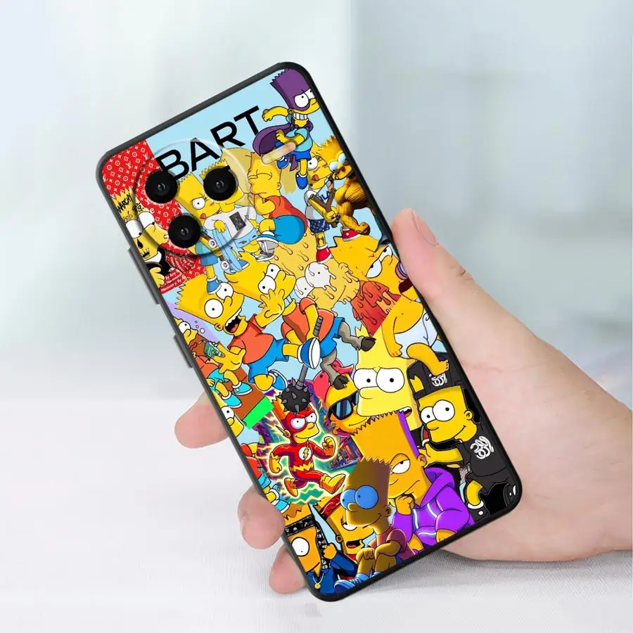 سيمبسون المنزل لينة عودة غطاء الهاتف الحال بالنسبة Xiaomi Redmi K60 A1 A2 زائد 12 13C 9T 10 12C A5 K40 K50 الألعاب 9A 9C