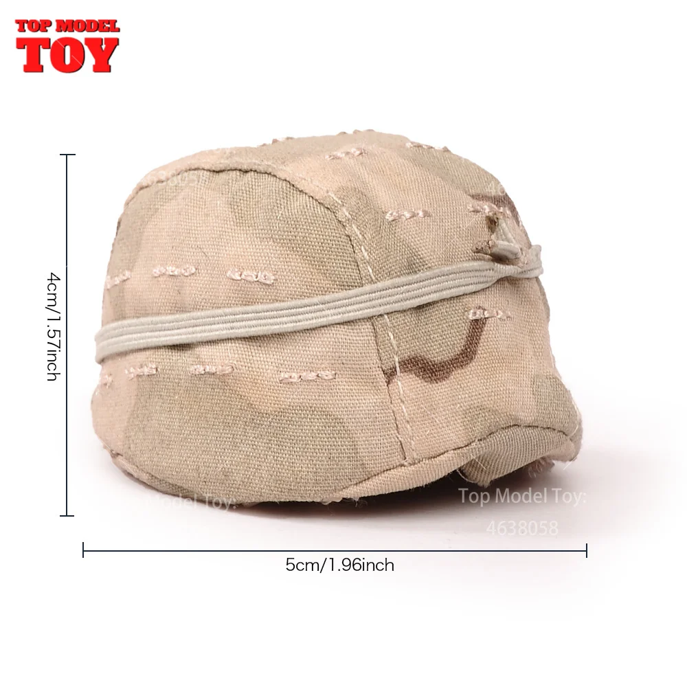 1/6 Scale Helmet Model Army Hat Camouflage Cap Net Helmet Cover for 12 Inch Male Soldier Action Figure Body Dolls