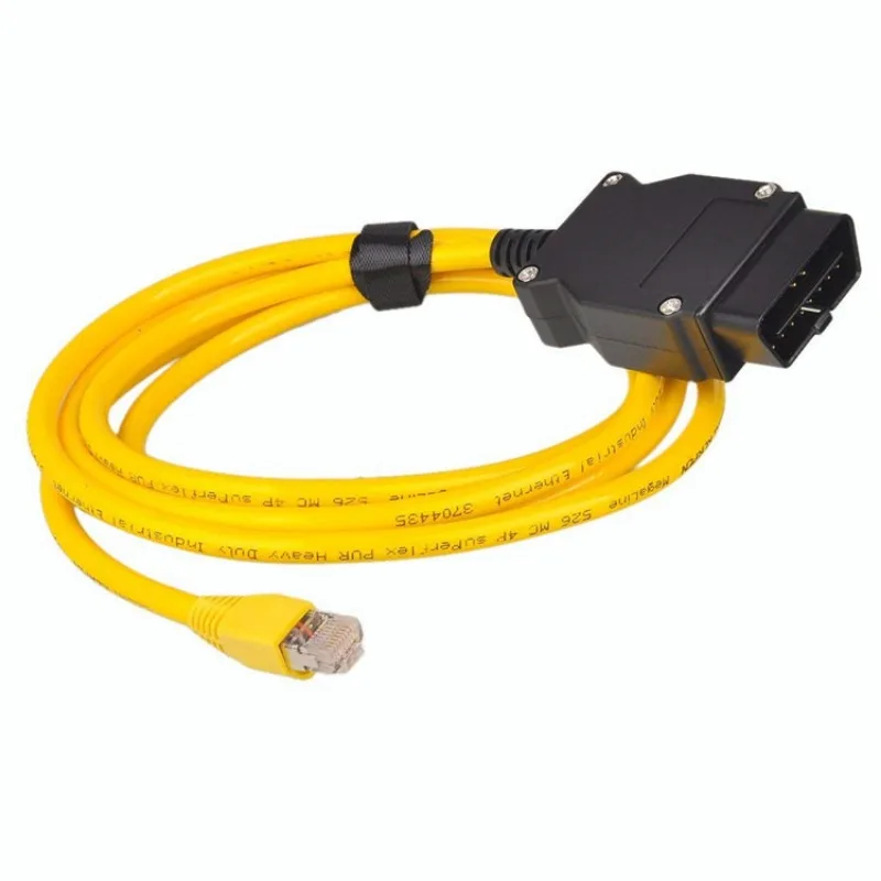 High Quality 6 Inch BMW ENET Car Scanner OBD2 Diagnostic Cable For BMW E-SYS ICOM Coding F-Series