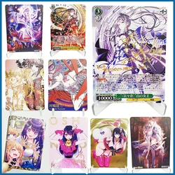 Anime Goddess Story DIY ACG Hoshino Ai Tokisaki Kurumi ilia Metal Card Boy Play Toy carta da collezione regalo di compleanno di natale