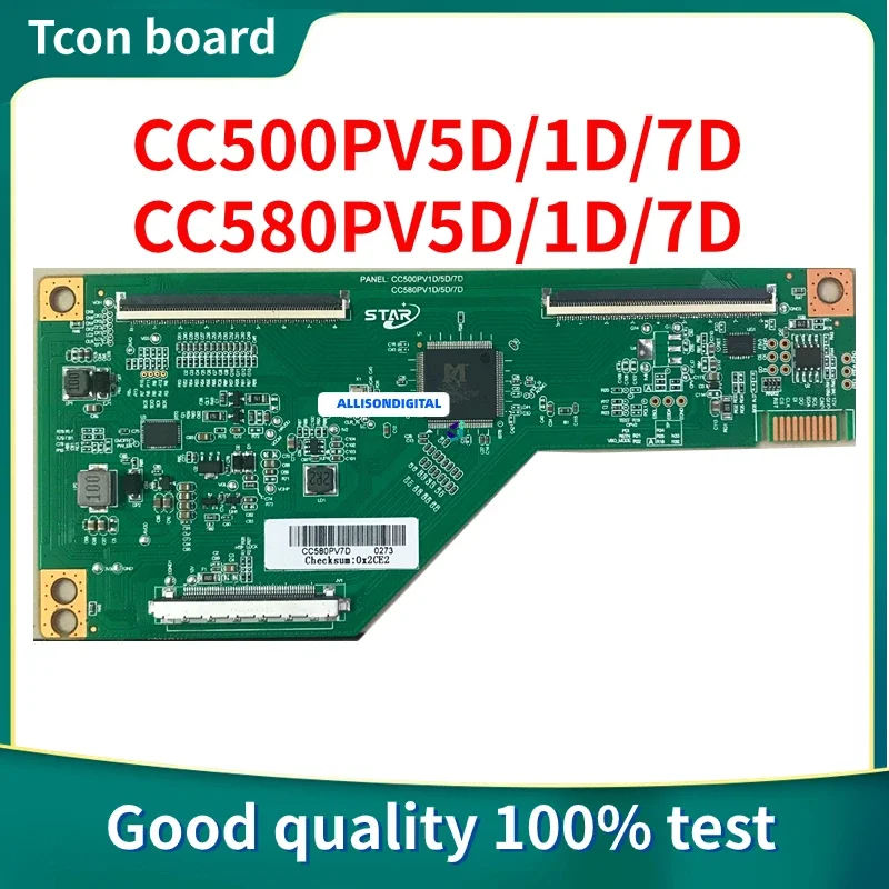 Brand New Upgraded Logic Board  CC500PV5D /1D/7D CC580PV5D 4K Support Single and Double Partitions