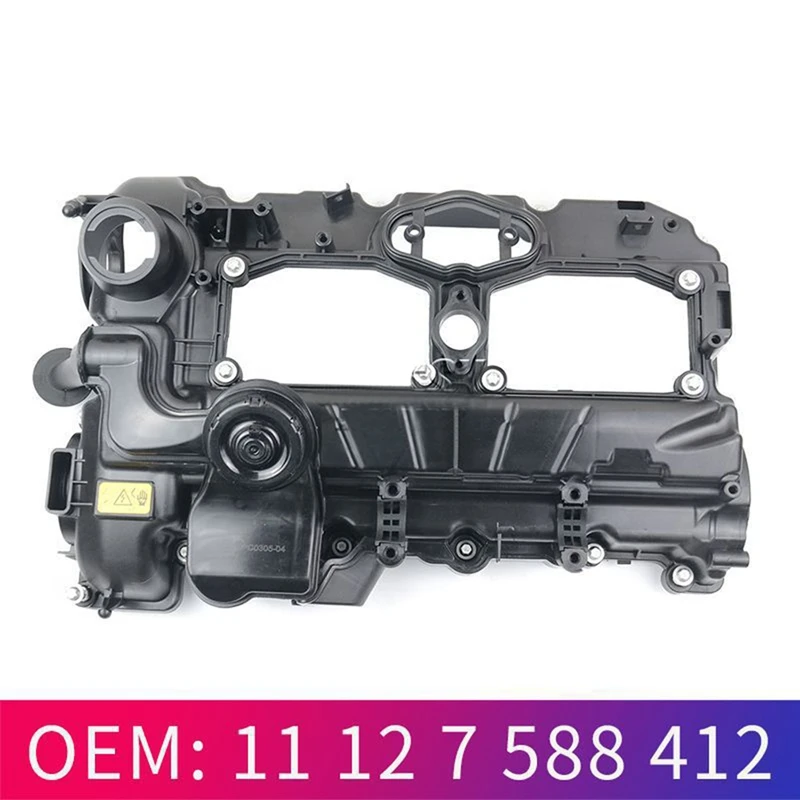 Engine Cylinder Head Top Cable Rocker Valve Cover 11127588412 11127625477 For-BMW X1 X3 X5 Engine Valve Cover