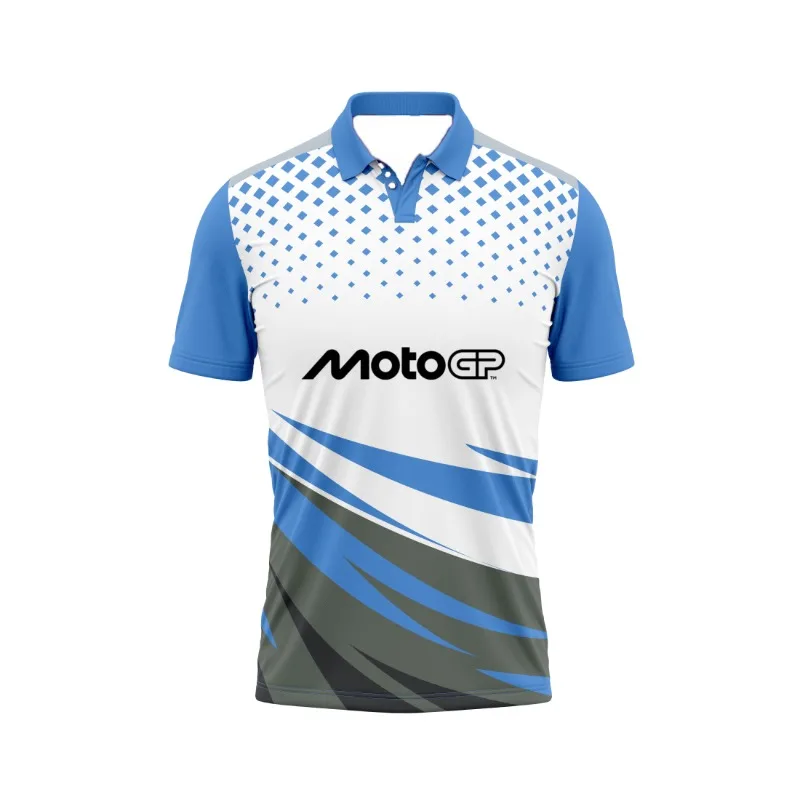 

Summer Men's Motorcycle Riding 3D Printed Quick Drying T-shirt, Short Sleeved Sports Shirt, Fashionable Football Polo Shirt