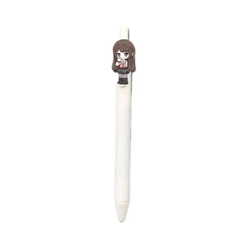 Aespas Retractable Click Gel Ink Pen 0.5mm Tip Fast Drying Smooth Black Ballpoint Pen Student Exam Homework Stationery view 6