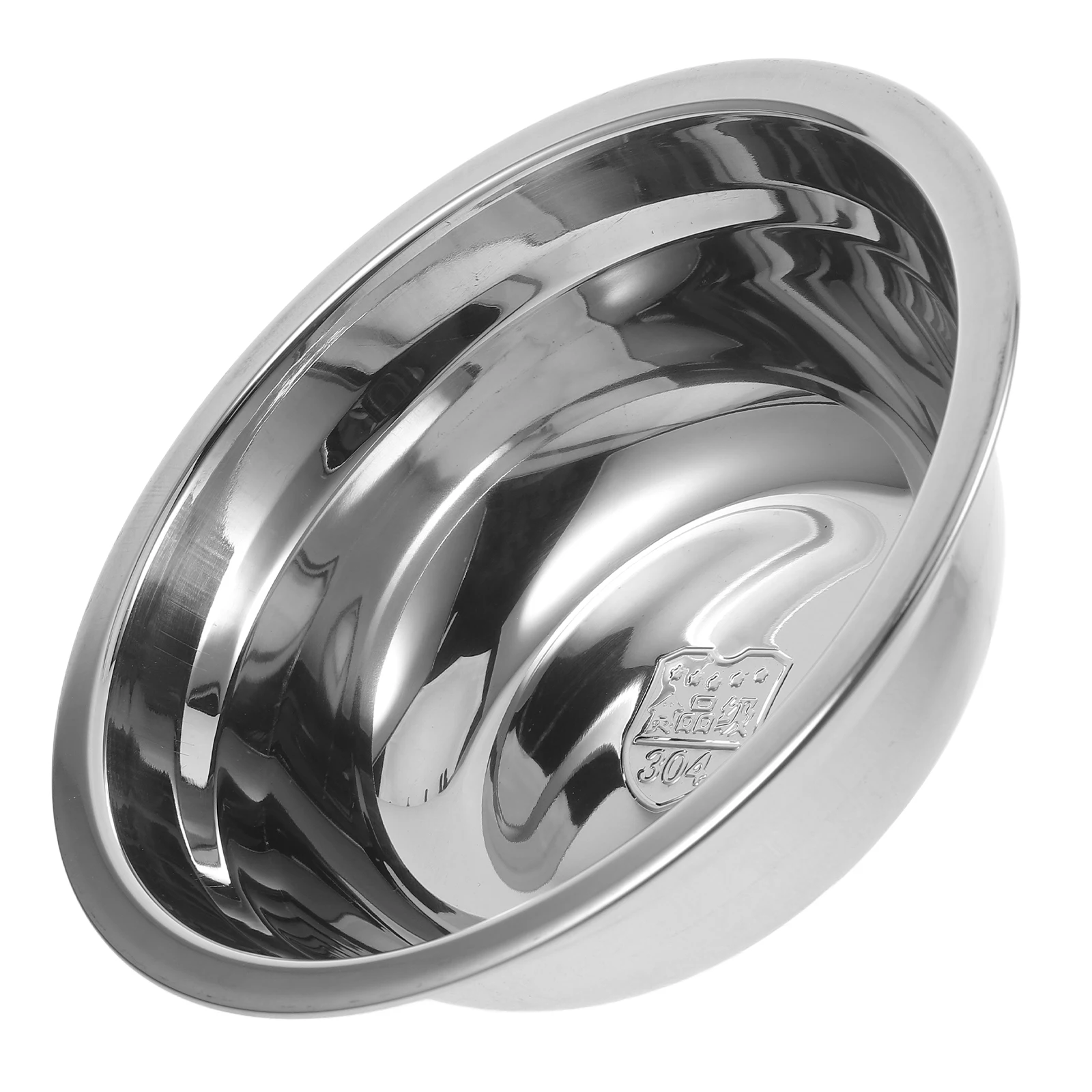 

Stainless Steel Soup Basin Large Deep Round 20Cm 24Cm 28Cm Multi Purpose Vegetable Fruit Washing Kitchen Accessory Mixing Bowl