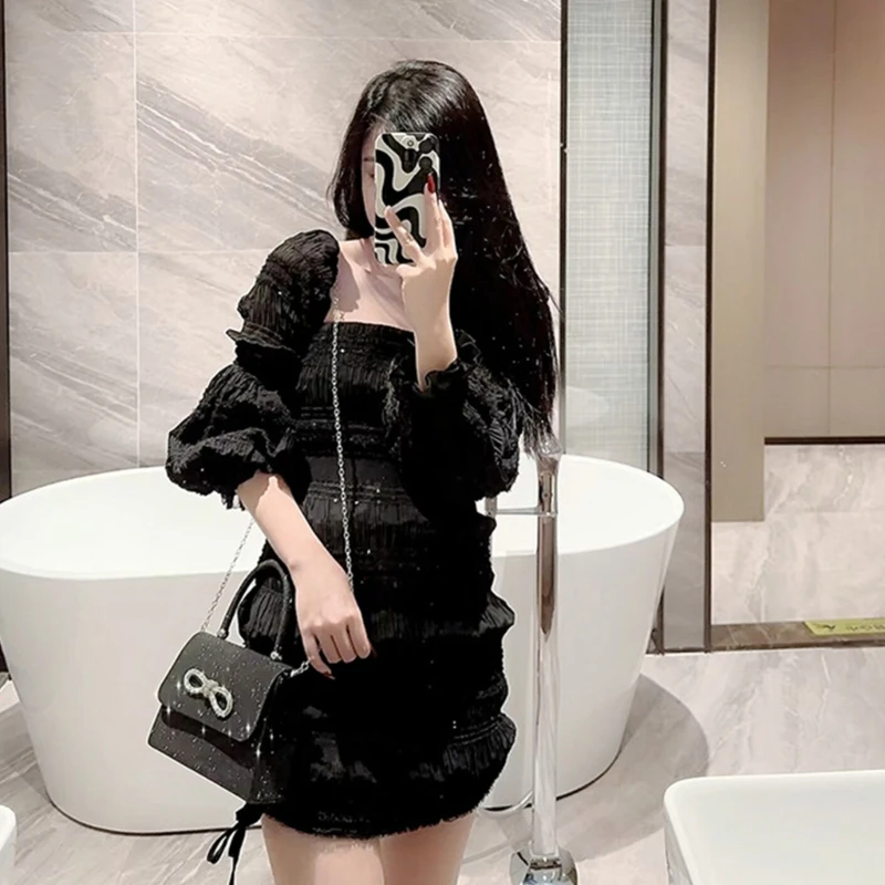 Glitter Purse Lady Wedding Clutches Handbag Female Shoulder Bag Sparkling Shinning  Bag Women Girl with Chain