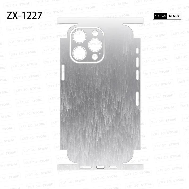 Colorful Skin Sticker for iPhone16 15 Pro Max 14 13 12 Phone Sticker Back Film Side Frame Protector (Not Phone Case)