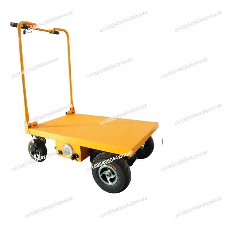 

Electric trolley, tile pallet truck, construction site pulling trolley, into the elevator, feeding, climbing transport truck,