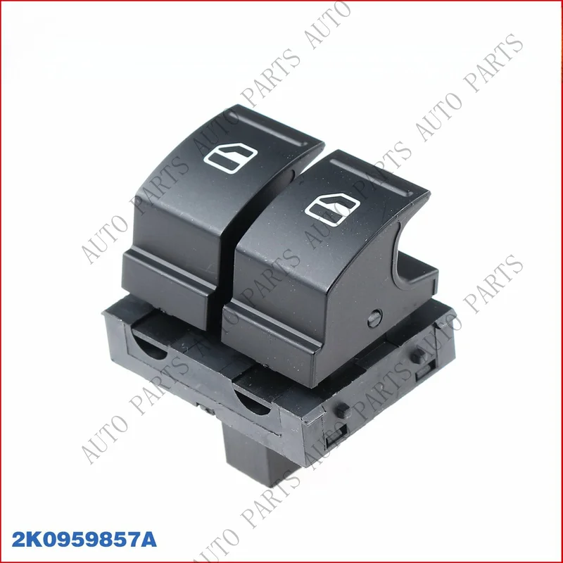 A+ For VW Polo Caddy Seat Altea Ibiza Leon Electric Window Switch Driver 2K0959857A