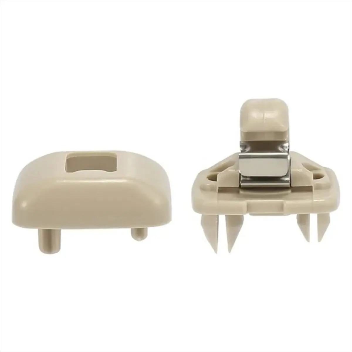 #34U (Khaki)2 Pcs Sun Hat Clip Light Barrier Clip Hook For Audi A4 A5 S4 Q3 TT,Automotive Parts & Accessories