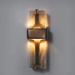 Modern Loft American Vintage Rustic Wall Lamp Designer Living Room Wall Sconces Corridor Nordic Bedroom Bedside Home Lighting