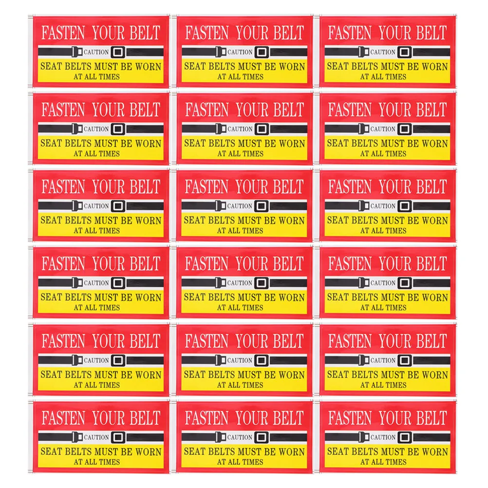 72sheets-fasten-your-belt-stickers-vehicle-decals-for-cars-trucks-taxis-clear-belt-reminder-warning-sticker