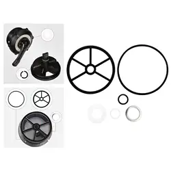 6 Pieces Diverter Gasket, Swimming Pool Filter Valve, 1-1/2
