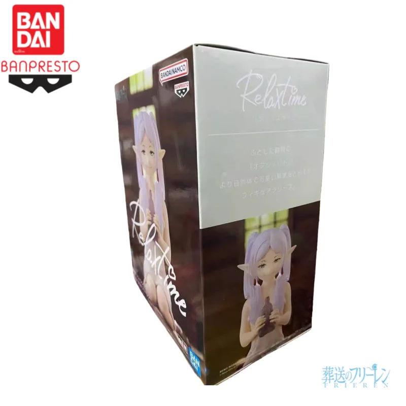 

Оригинал в наличии, 100% натуральная Bandai Banpresto Frieren Beyond Journey S End Frieren, аниме-товары, фигурка, украшения, модель